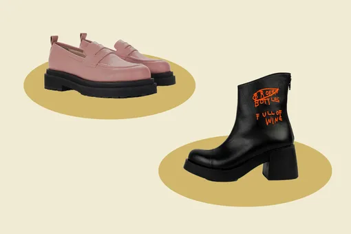 «Летящей походкой»: 10 моделей актуальной весенней обуви на устойчивом каблуке