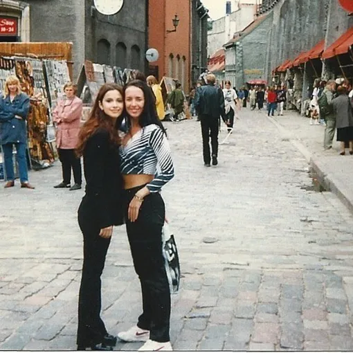 Ольга Орлова и Жанна Фриске, фото из личного архива звезды