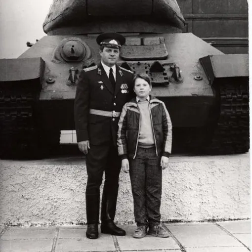 Николай Басков с отцом