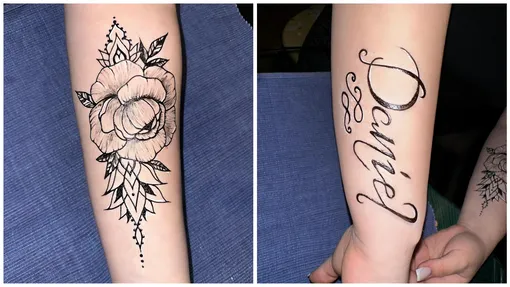 Татуировки Данаи Пригожиной