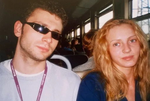 Антон Хабаров с женой Еленой. Архивное фото