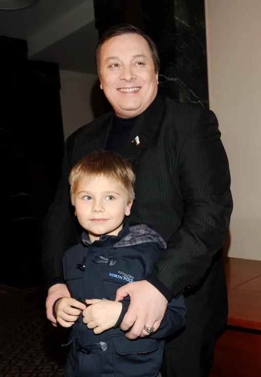 Андрей Разин с сыном Сашей