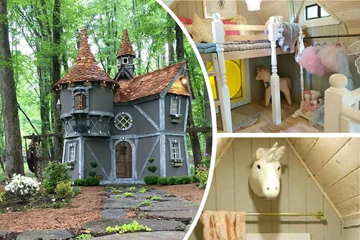 Замок для принцессы. Канадские дизайнеры создают сказочные домики для игр