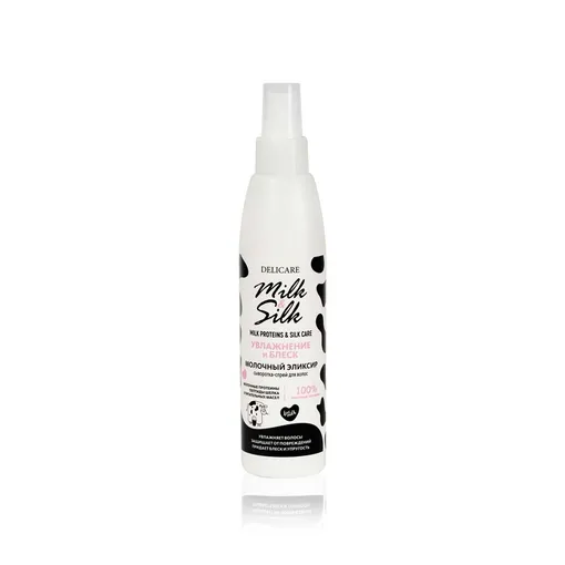 Спрей-сыворотка для волос «Молочный эликсир» Milk&Silk, DELICARE