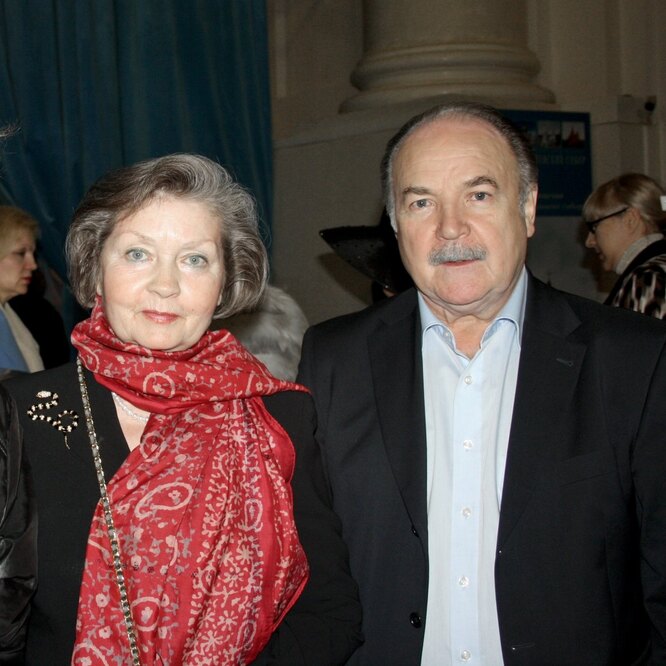 Жанна Болотова с мужем Николаем Губенко