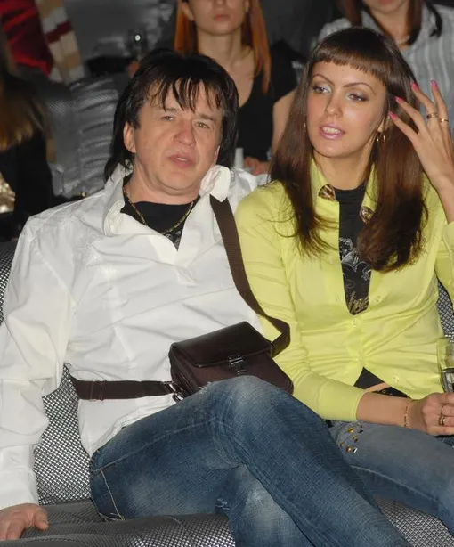 Александр Барыкин со второй женой Нелли Власовой