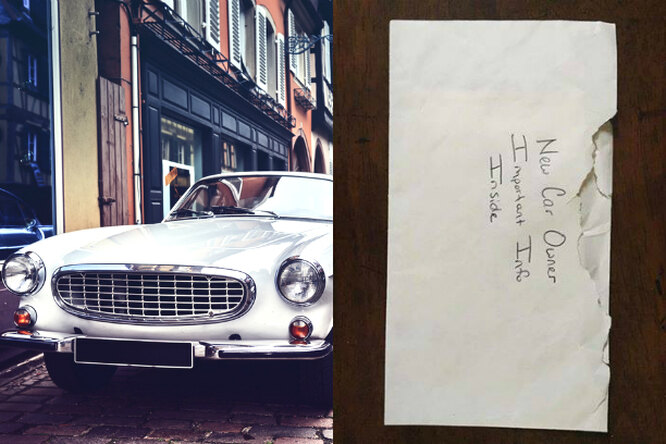 Невероятное письмо, найденное в машине, заставляет плакать тысячи людей
