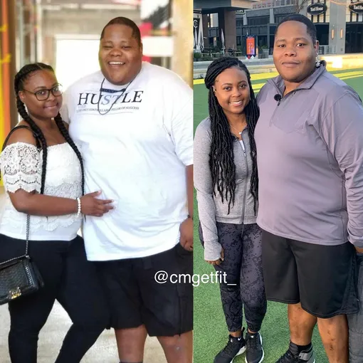 Супруги похудели на 90 кг фото до и после