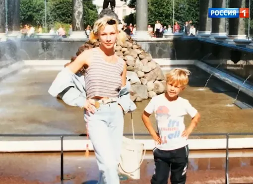 Елена Слипаченко с сыном