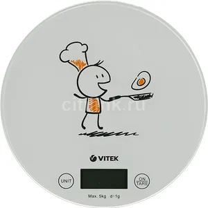 Весы кухонные VITEK, 690 руб.