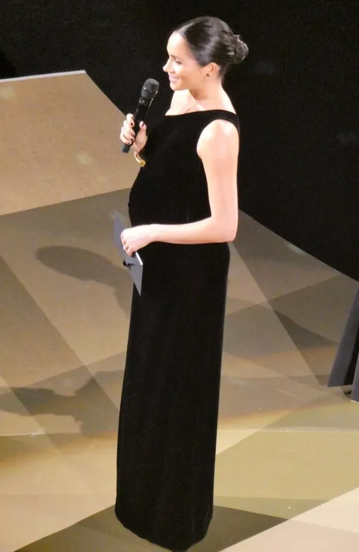 Меган Маркл на церемонии вручения премии British Fashion Awards в 2018 году
