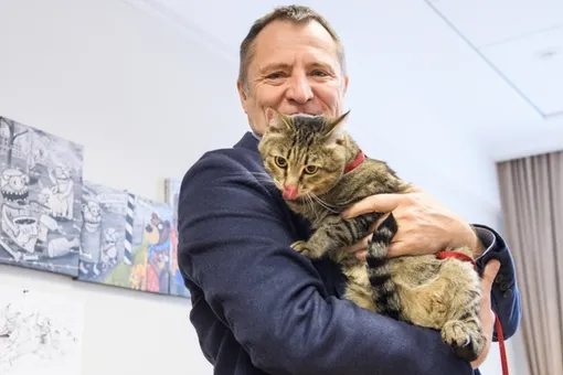 Депутат Заксобрания Свердловской области пришел на заседание с котом