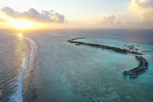 Закат над Мальдивами