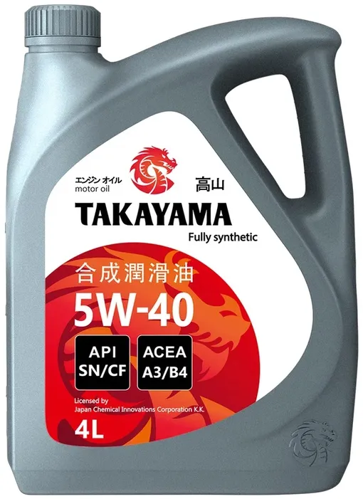 Takayama 5W-40 API SN/CF
