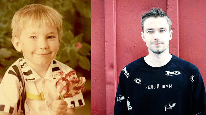 Российские звёзды мужчины: тогда и сейчас, фото из детства и юности