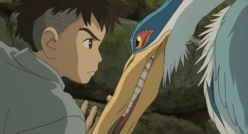 Кадр из мультфильма «Мальчик и птица»