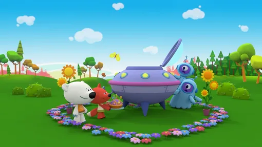 Мультфильм «Ми-ми-мишки» предназначен для детей возраста 0+
