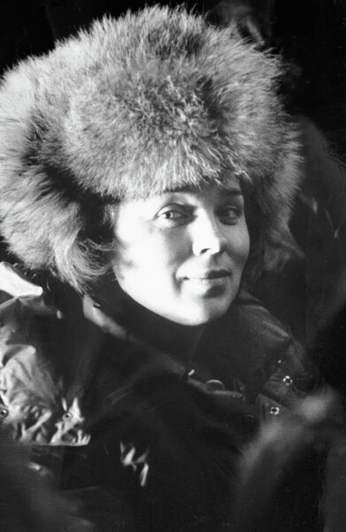 Капитан женской научно-спортивной экспедиции «Метелица» Валентина Кузнецова