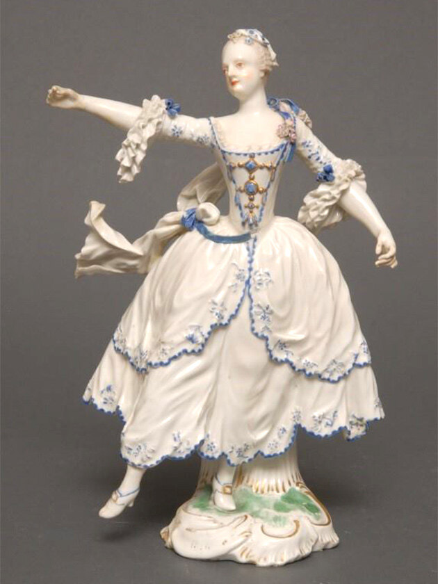 «Балерина Камарго». Франкенталь (Германия), около 1760 г.