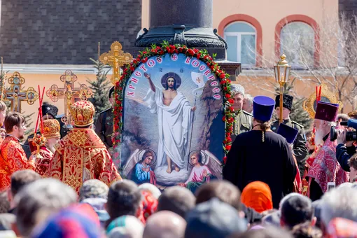 Пасха или Христово Воскресение — великий праздник православных