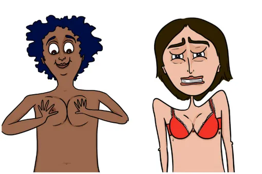 Это очень смешно: 10 проблем с грудью, которые поймёт только женщина