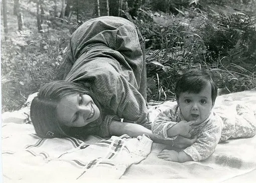 Ирина Мазуркевич с дочерью Лизой