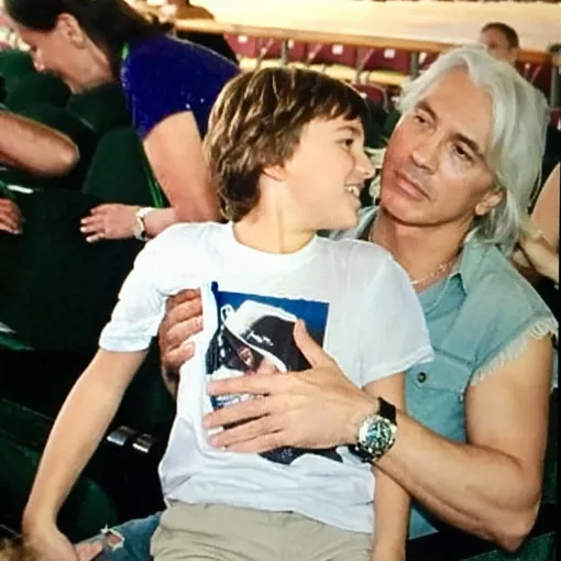 Сын Дмитрия Хворостовского — Максим Хворостовский в детстве фото с отцом