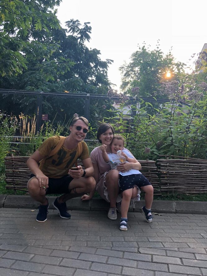 Юлия Московская с мужем и сыном лимфома ходжкина