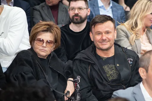 Иван Рудаков с матерью