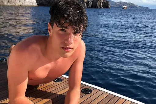 Эдоардо Сантини в 17 лет стал самым красивым мужчиной Италии