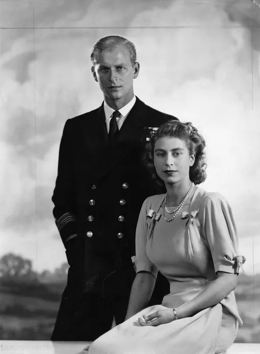 принц Филипп и Елизавета II