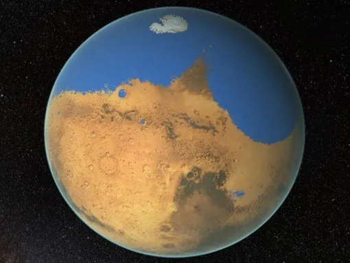 как выглядел Марс миллионы лет назад