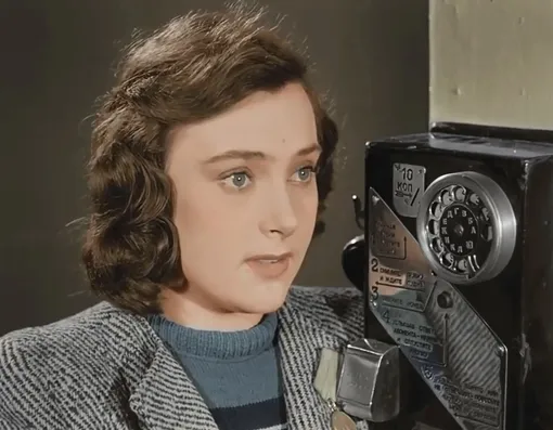 Кадр из фильма «Небесный тихоход» (1945)
