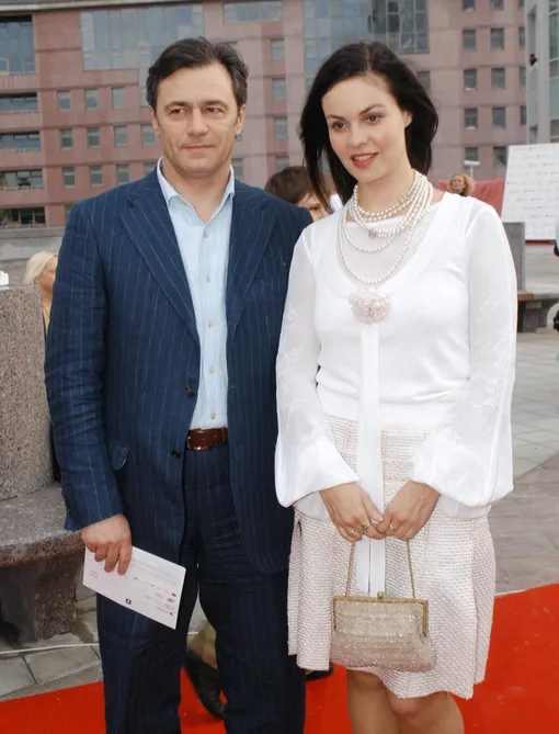 Екатерина Андреева с мужем