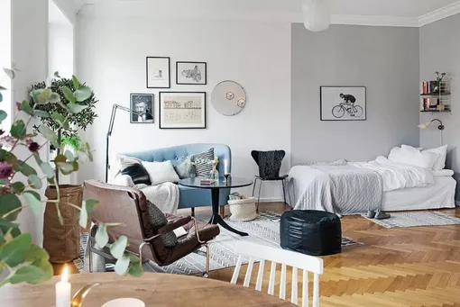Как организовать место для сна в квартире-студии: фото, описание