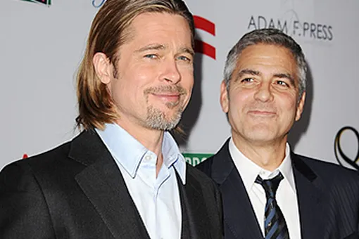 Джордж Клуни зовет в шаферы Брэда Питта