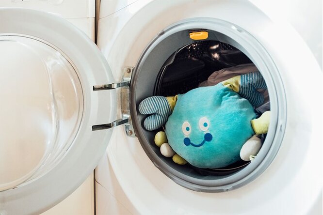 как постирать мягкие игрушки в стиральной машине
