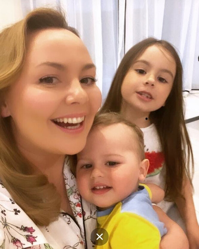 Татьяна Морозова с детьми