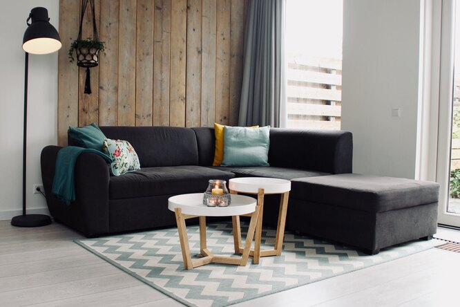 Как подобрать ковёр под мебель, чтобы интерьер смотрелся гармонично