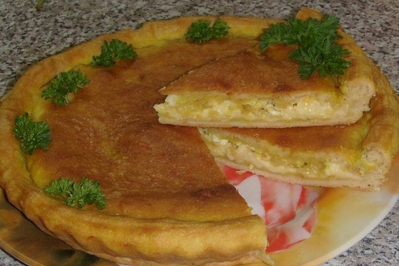 Луковый пирог Чиполлино