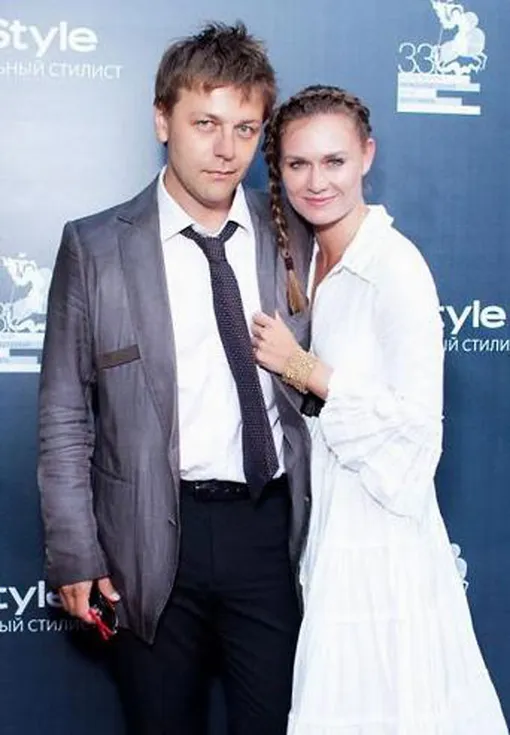 Мария Машкова с мужем