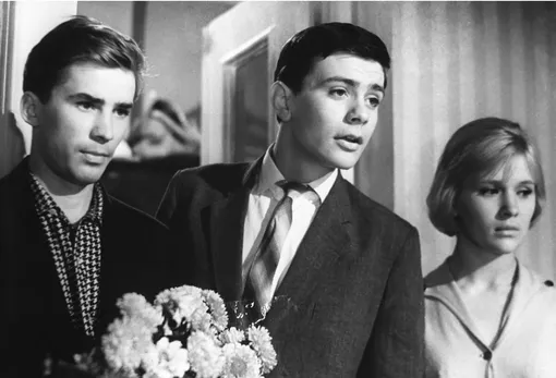 Кадр из кинофильма «Я шагаю по Москве» (1964)
