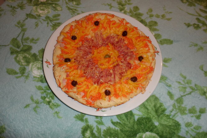 Пицца "Солнце"
