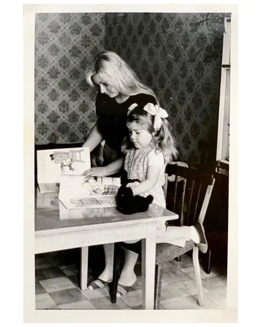 Ева Польна с мамой (архивное фото)