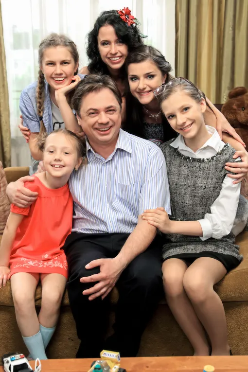 Андрей Леонов и его экранные дочери