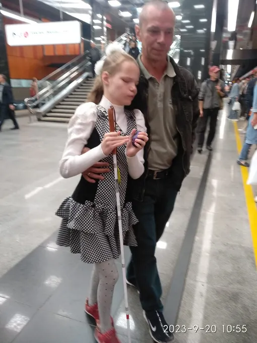 Андрей Жданов и его дочь Ангелина
