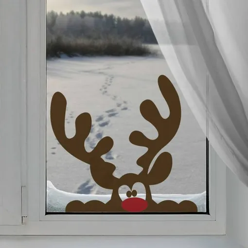 Как украсить окна на Новый год? Мастер-класс с фото для украшения окон в квартире и доме