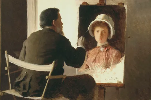 Крамской, портрет дочери художника