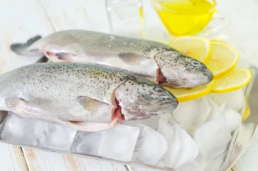 Рыба в морозильной камере хранится дольше
