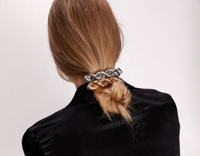Заколка для волос «Веревка», Zara, 1199 руб